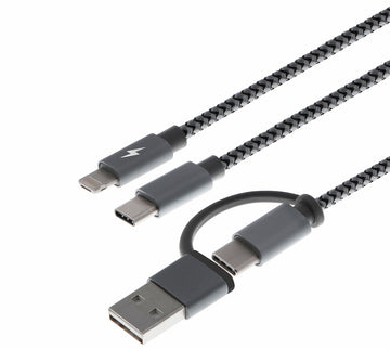 Xtech  5 in1 multi-function 4ft charging cable